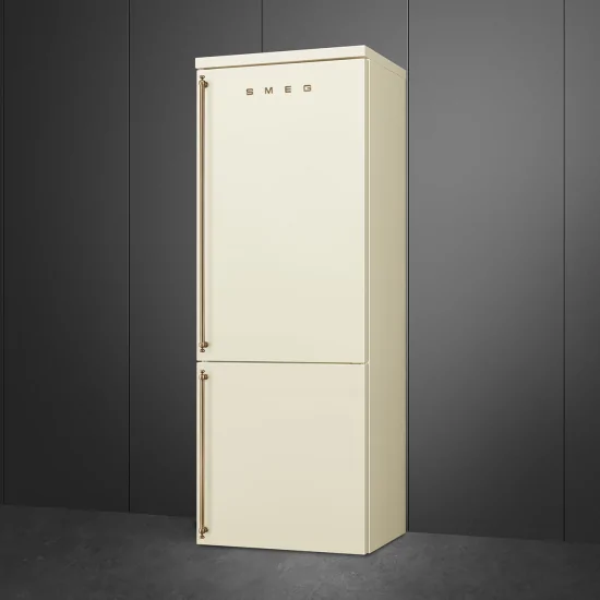 SMEG FA8005RPO6 Колониальный комбинированный крем для холодильников