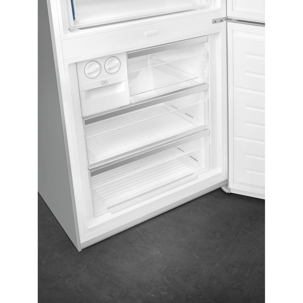 SMEG FA3905LX6 Kombinierter Kühlschrank Kein Frost-Edelstahl-St.-Klasse D