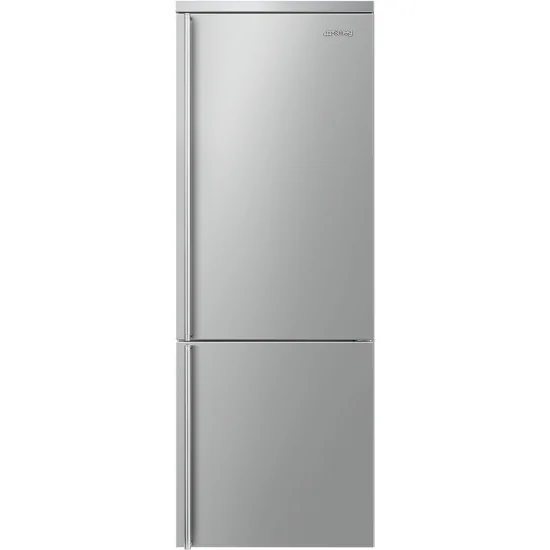 SMEG combinado refrigerador FA3905RX6 Línea clásica de acero inoxidable Sin escarcha Bisagra derecha