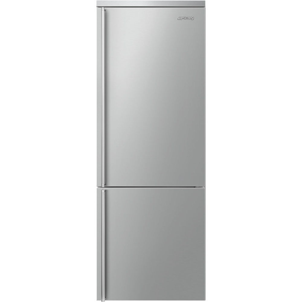 SMEG combinado refrigerador FA3905RX6 Línea clásica de acero inoxidable Sin escarcha Bisagra derecha