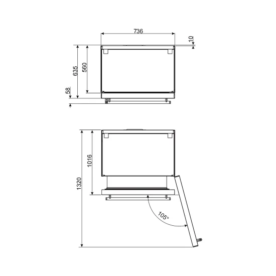SMEG RF376LSIX组合不锈钢左铰链冰箱