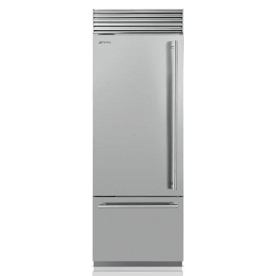 SMEG RF376LSIX Réfrigérateur combiné Classic Acier inoxydable Aucun givre gelée de givre