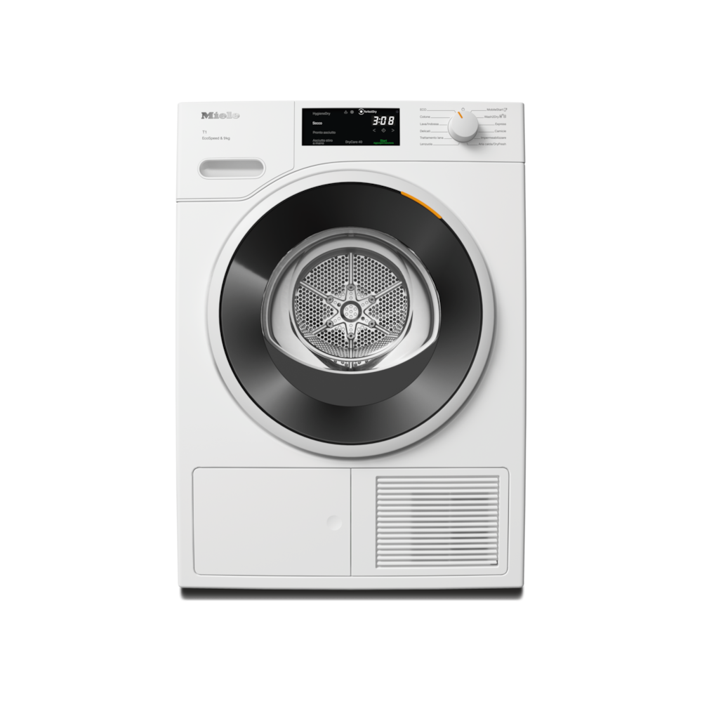 Complete front view of the product