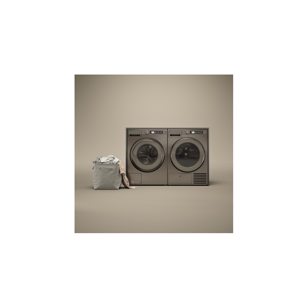 Asko T509HRT Sèche-linge 9 kg Style Titanium, Pompe à chaleur Classe B, 59 dB