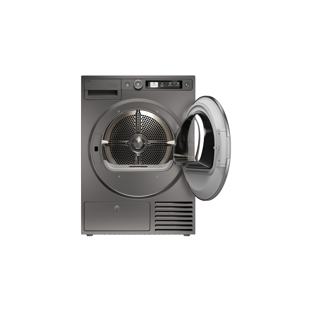 ASKO T509HRT dryer 9 kg titanium style, heat pump class b, 59 db