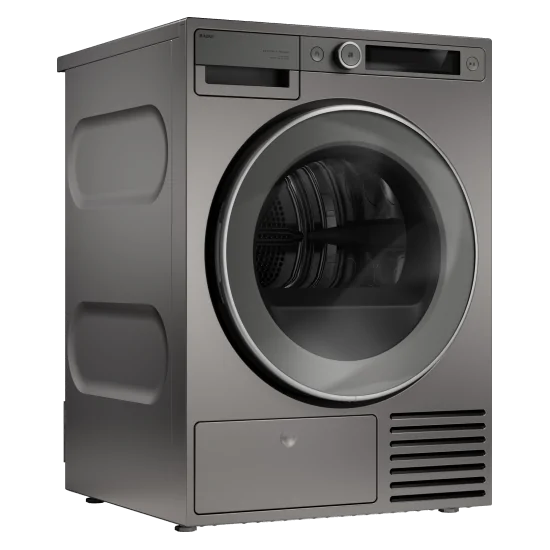 Asko T509HRT Sèche-linge 9 kg Style Titanium, Pompe à chaleur Classe B, 59 dB