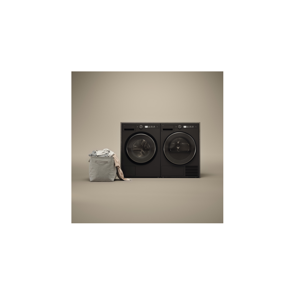 Asko T509HRG Сушилка 9 кг Черный графитовый стиль, тепловой насос класс B, 59 дБ