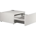 Asko Pedestal HP320W con cajón integrado 32 cm - Retiración ergonómica para lavadora / secadora blanca