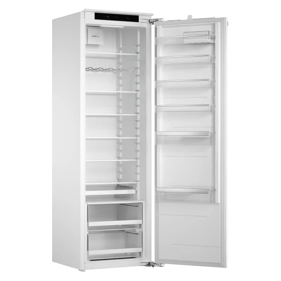 Eingebauter Kühlschrank Asko R 31831 EI - selbsttragende Scharniere H 178 cm