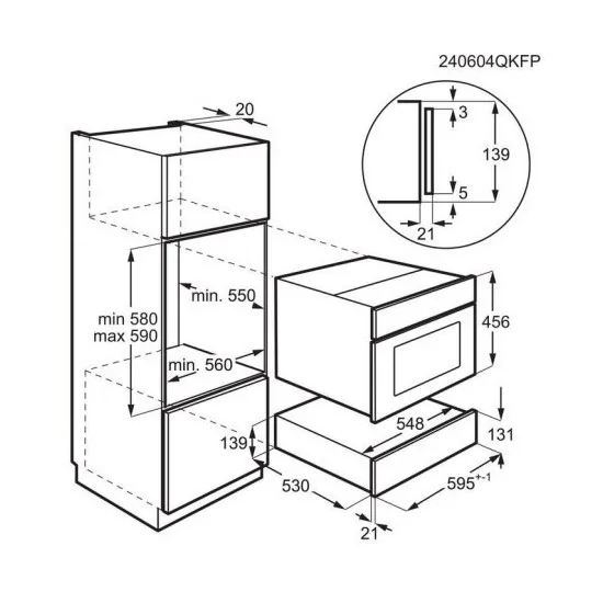 drawer-AEG-os7k10b-built-line-Horizon