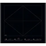 Induction hob AEG NIR64T00FB Series 6000 TotalFlex Front view