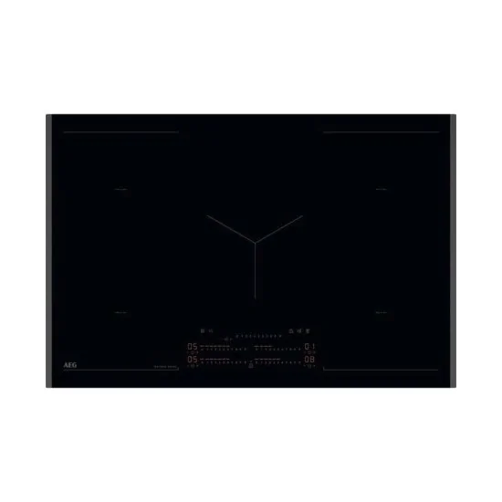 Induction hob AEG NIK85M00FB Series 6000 Front view