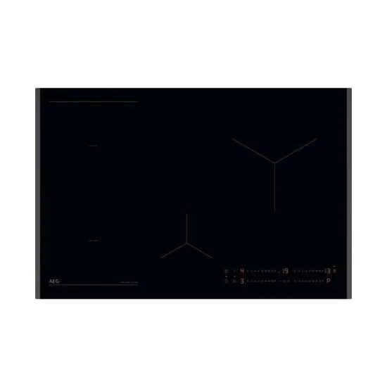 Rez-de cuisson-induzione-AEG-Nio84b0sfb série-6000-pont-de verre noir