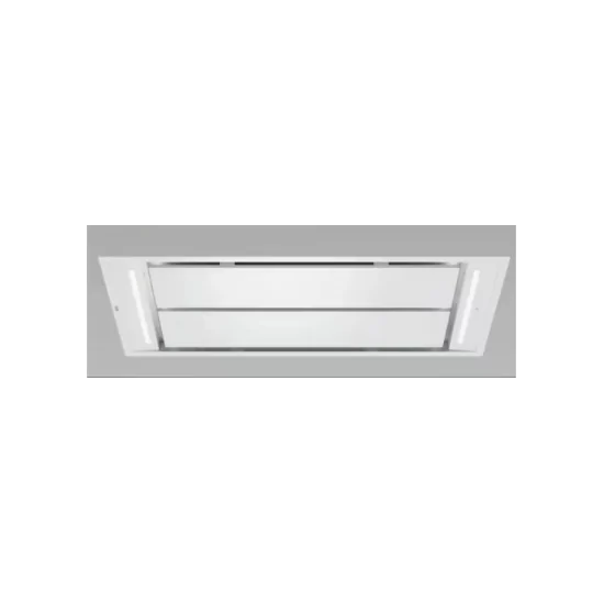 Capuchon de plafond AEG NDC7722SW 7000 Série blanche Vue de face blanche.