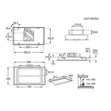l'installation capot-a-soffitto-AEG-serie-7000