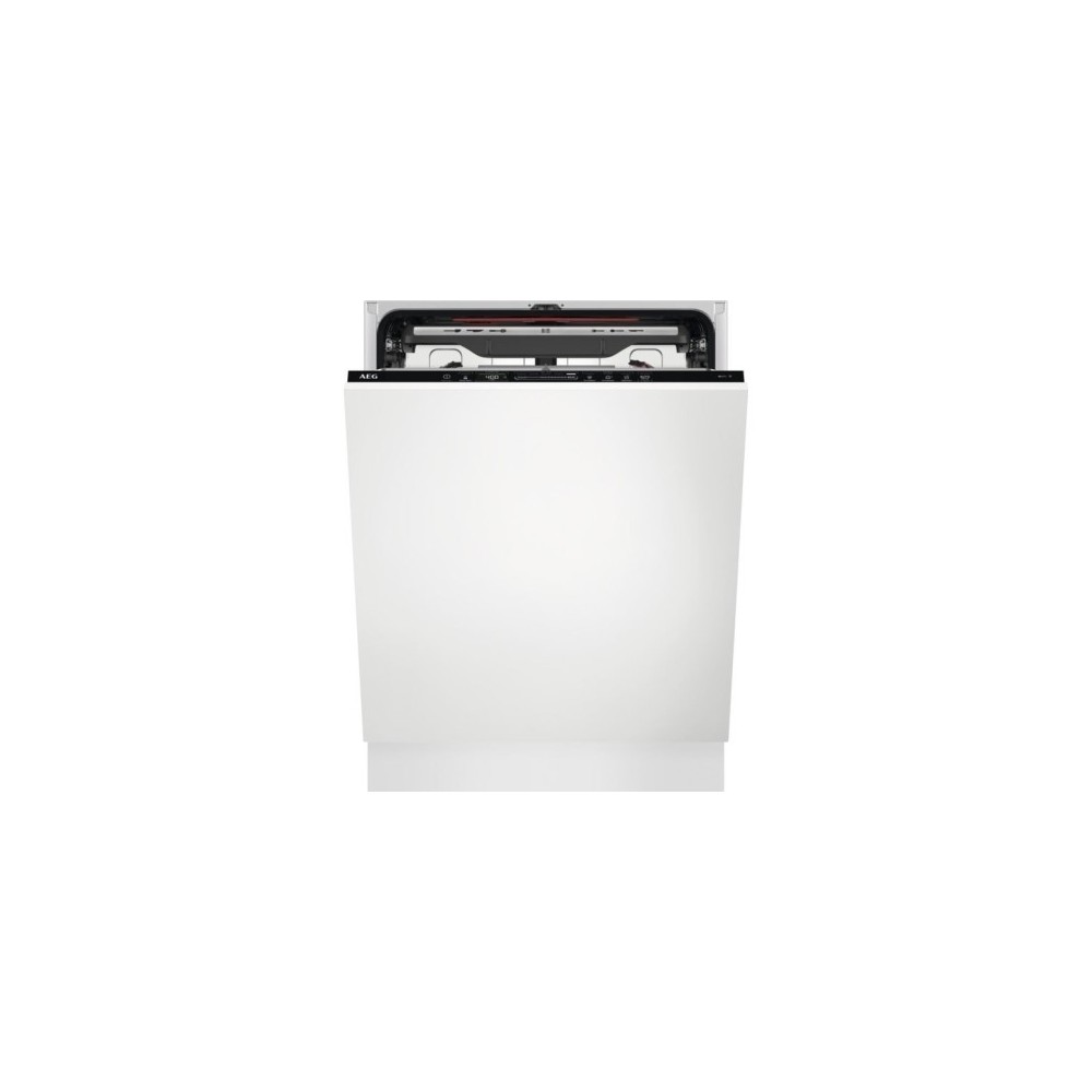 Dishwasher AEG FSK77708P integrated total series 7000 front view.