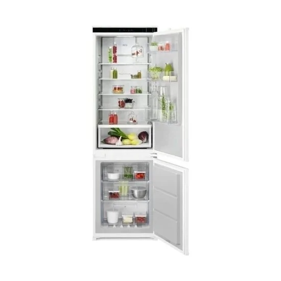 frigocongelatore-combiné AEG-nsc6m18fes série-6000-ouvert