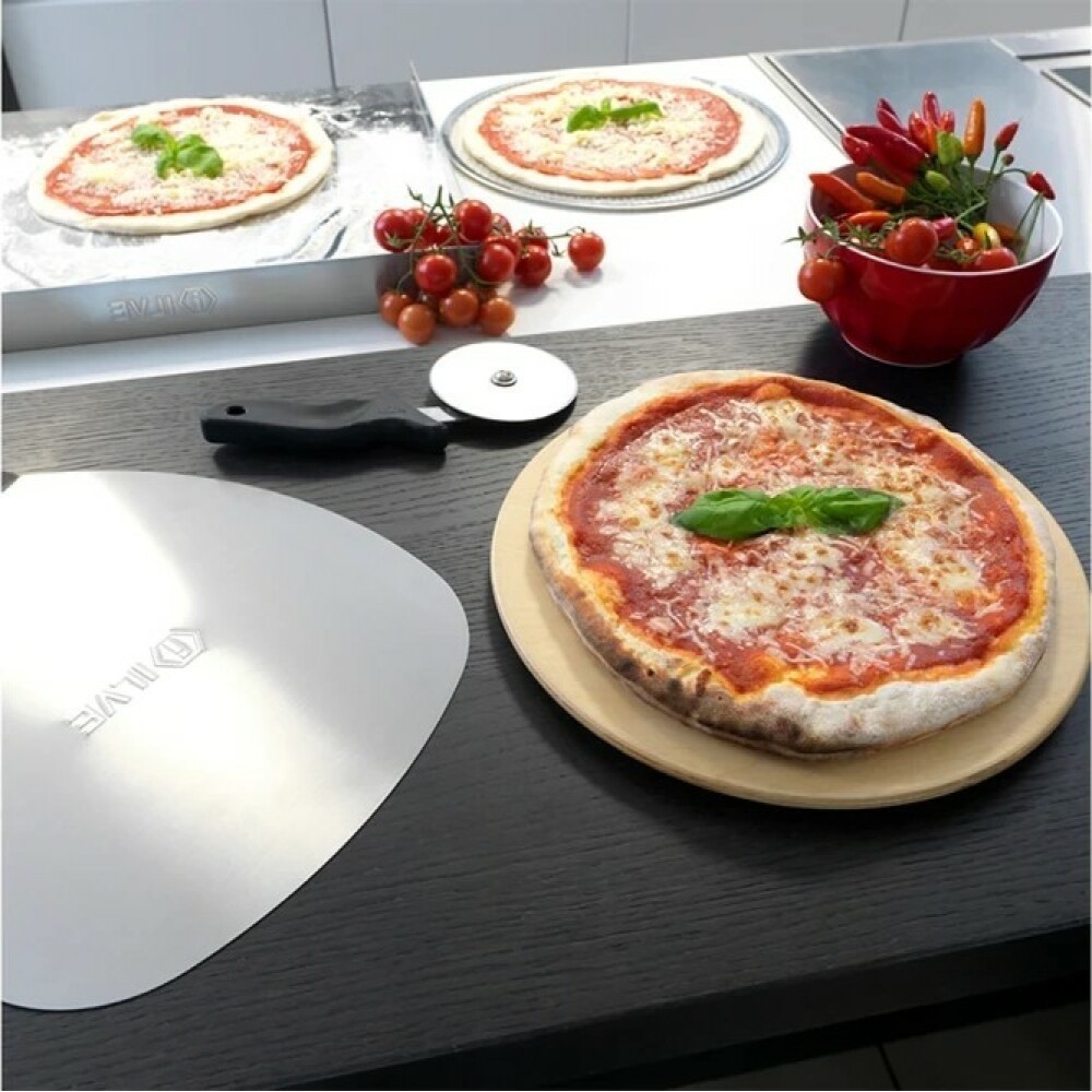 Ilve | 400 ° C electric pizza oven, 60 cm pizza tempered glass