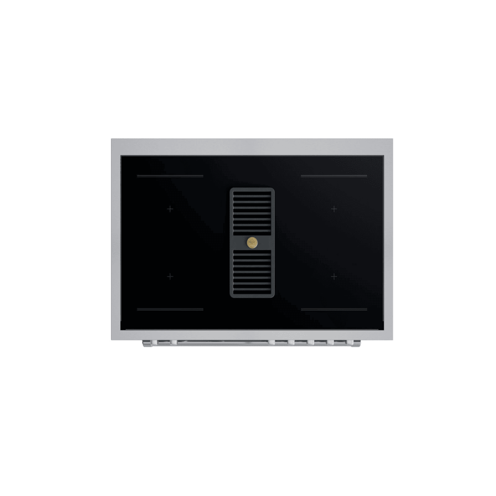 Bertazzoni MASCH94I1E - Cuisine 90cm Induction 4 zones + capuche intégrée + friture d'air |MISUMI