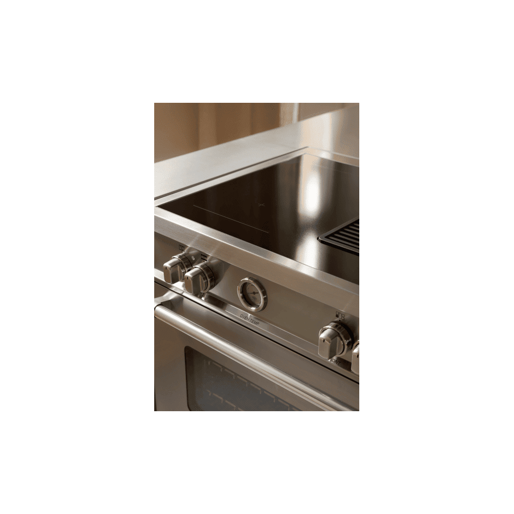 Bertazzoni MASCH94I1E – 90 cm Induktionsküche, 4 Zonen + integrierte Dunstabzugshaube + Luftfritteuse | DueG Store