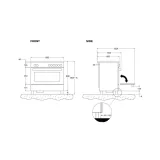 Bertazzoni MASCH94I1E - Cucina 90cm Induzione 4 Zone + Cappa Integrata + Air Frying | DueG Store