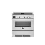 Профессиональная кухня Bertazzoni: 90см, индукция 4 зоны и каппа Комплекс