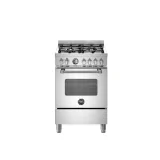 Bertazzoni MAS64L1EXT2 Master 60cm | 4 Gasbrenner & 69l Elektroofen