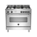 Bertazzoni Profesional Cocina 90cm horno a gas Ventilate Inox