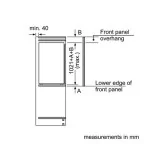 bosch Single door refrigerador Puerta de cremallera plana ,KIR31AF30