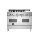 Профессиональная 120 cm кухня Bertazzoni MAS126G2E : Цвет - s.steel SS