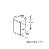 bosch Single door refrigerador Puerta de cremallera plana ,KIR31AF30