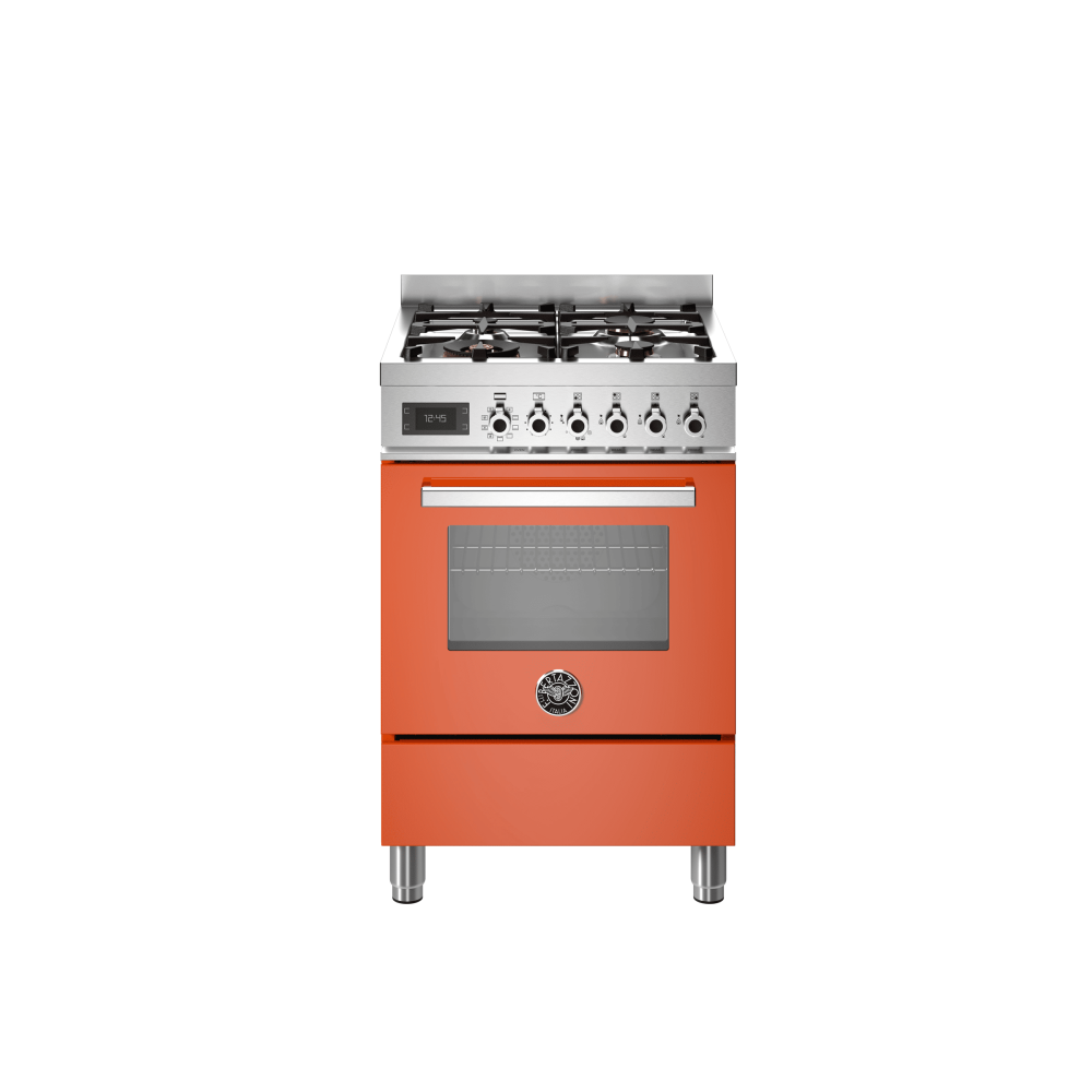 Scopri la Cucina Professional Series Bertazzoni: 6 Colori, 4 Bruciatori & Forno Elettrico.