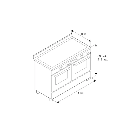 专业厨房 Bertazzoni HER126G2E