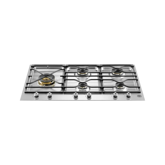 Bertazzoni PM365S0X Placa de Gas 90cm Dual Wok Lateral