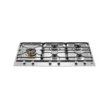 Bertazzoni Professional PM365S0X 90厘米分段式燃气灶 侧置双环火头