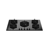 Bertazzoni P905CMODGNE | Placa de Gas 90cm Vidrio Negro Wok 5kW