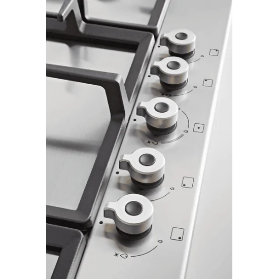 Bertazzoni P905CPROX Piano Cottura 90cm Acciaio Inox Wok 5kW manopole