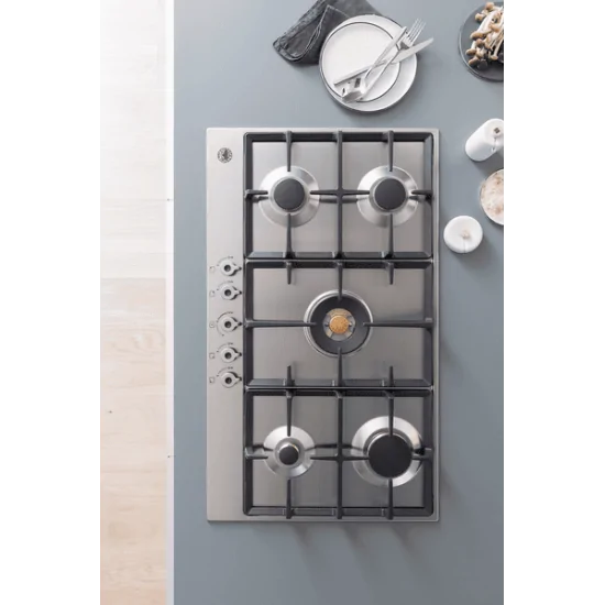 Bertazzoni P905CPROX Piano Cottura 90cm Acciaio Inox Wok 5kW vista sul top