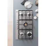 Bertazzoni P905CPROX 90cm Edelstahl-Gaskochfeld Wok 5kW