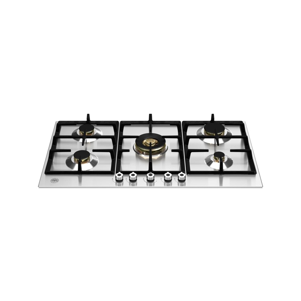 Bertazzoni P905CPROX Газовая панель 90 см, нержавеющая сталь, Dual Wok 5 кВт