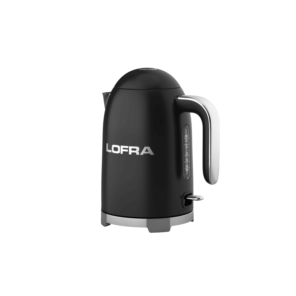 Lofra Electric Kettle 1.7L - Stainless Steel Filter, 600W, 4 Colors