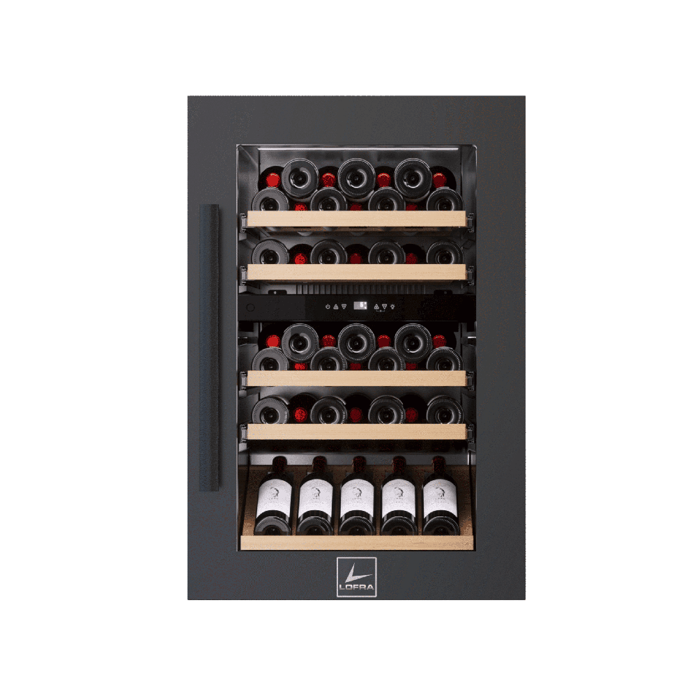Lofra ZBPNM41MD Wine Cantinette Double Zone 41 Bottles 132L
