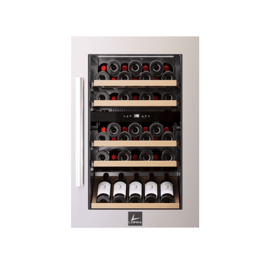 Lofra ZBPS41MD Cantinetta Vino Doppia Zona 41 Bottiglie Inox