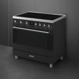 Smeg C9IMMB2 Cucina Induzione 90x60cm Nero Opaco Classe A