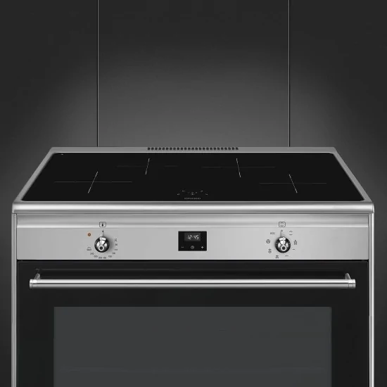 SMEG CG90CIXT Cooking Induction 90cm Concert Inox Class A