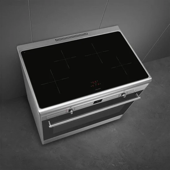 SMEG CG90CIXT Приготовление приготовления 90см концерт INOX класс A