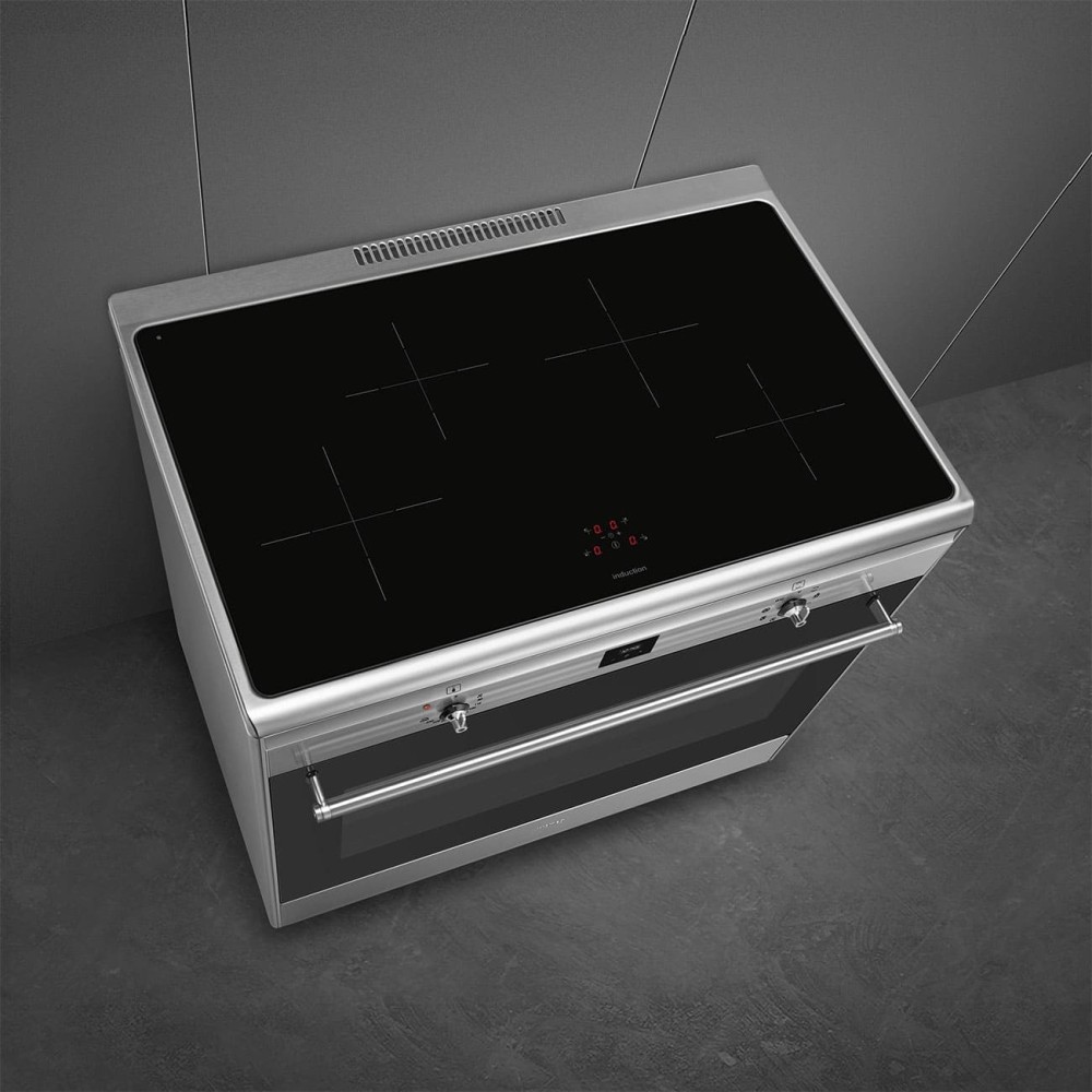 SMEG CG90CIXT Приготовление приготовления 90см концерт INOX класс A