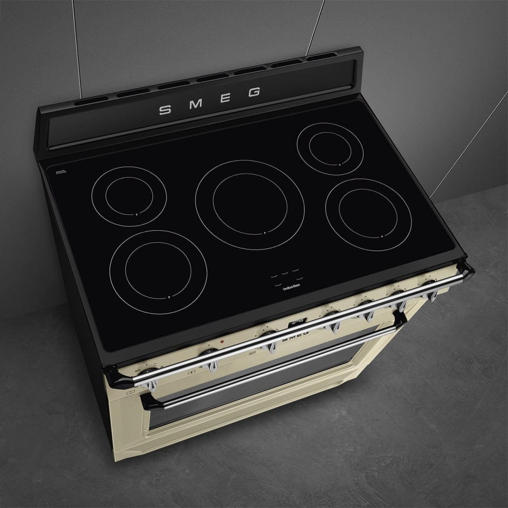 SMEG TR90IMP Cooking Victoria 90cm Induction cream class A