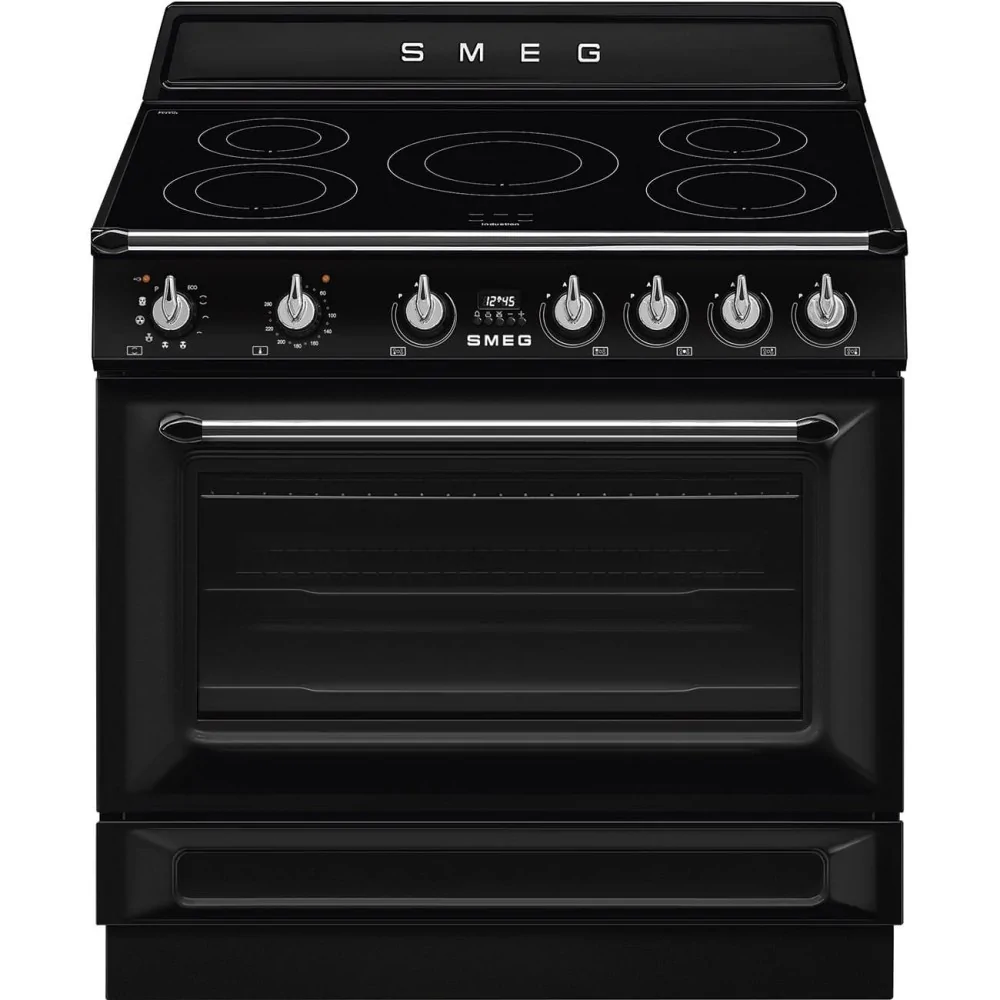 SMEG KITCHING TR90IPBL VICTORIA 90x60 cm Inducción Negro A +