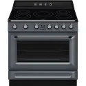 SMEG KÜCHER TR90IPGRGRE VICTORIA 90x60 cm Induktion Schiefergrau